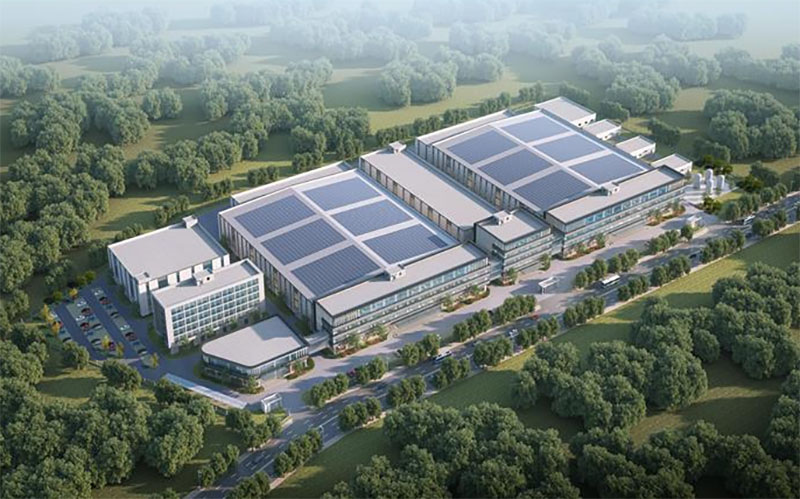 云和首條晶圓產(chǎn)線主廠房封頂，百億級“芯”引擎全面加速！